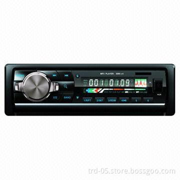 Car Radio Player, Deckles Head Unit USB/SD Player with Electronic Encoder Volume Control